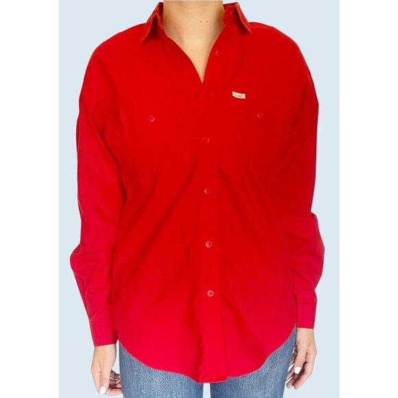 Vintage GITANO 1980s Button Down Western Style Shirt Top Blouse Size Small - Picture 2 of 7